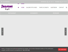 Tablet Screenshot of hotelindiana.ro